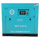 北流县三致压缩机提供螺杆空压机SZ15A锅炉行业用